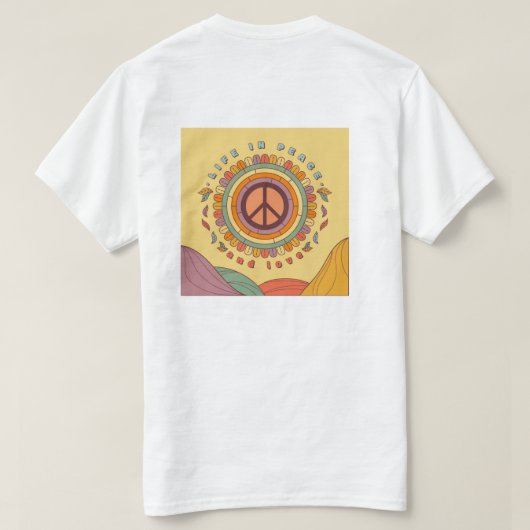 Männlicher T - Shirt (Design Rückseite)