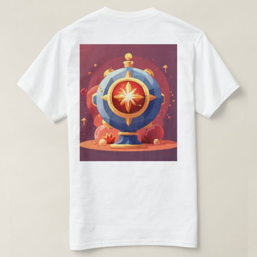 Männlicher T - Shirt (Design Rückseite)