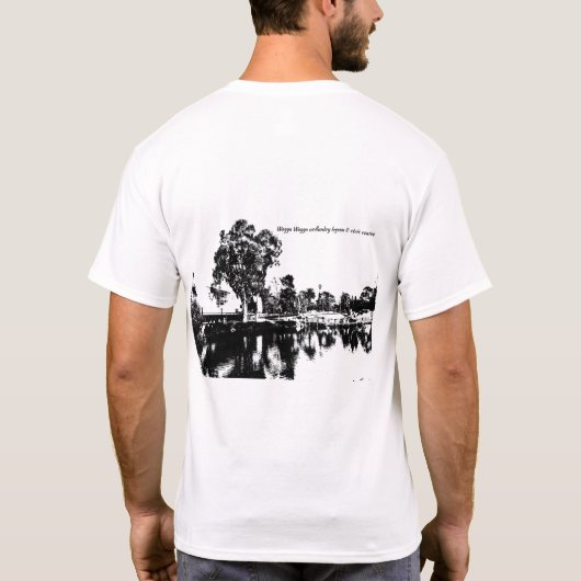 Männlicher T - Shirt (Rückseite)