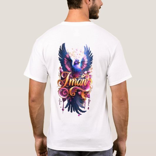 Männlicher T - Shirt (Rückseite)