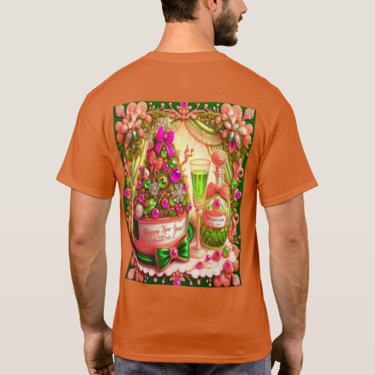 Männlicher T - Shirt (Rückseite)