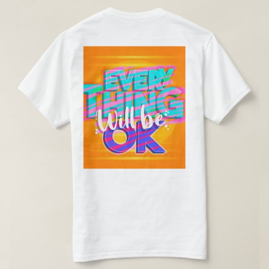 Männlicher T - Shirt (Design Rückseite)