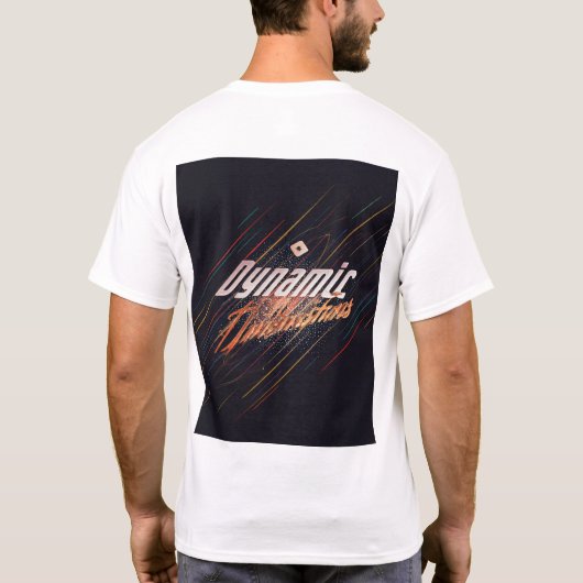 Männlicher T - Shirt (Rückseite)
