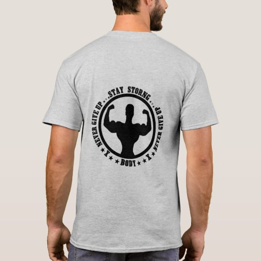 Männlicher T - Shirt (Rückseite)