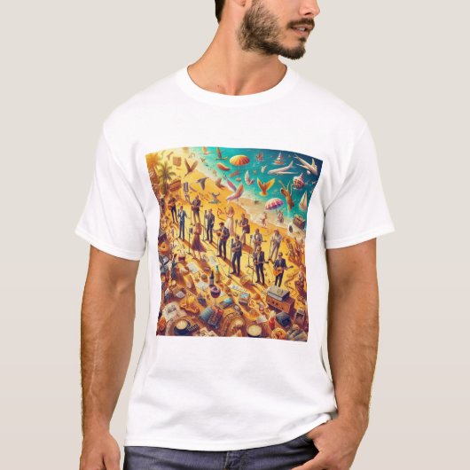 Männlicher T - Shirt (Vorderseite)