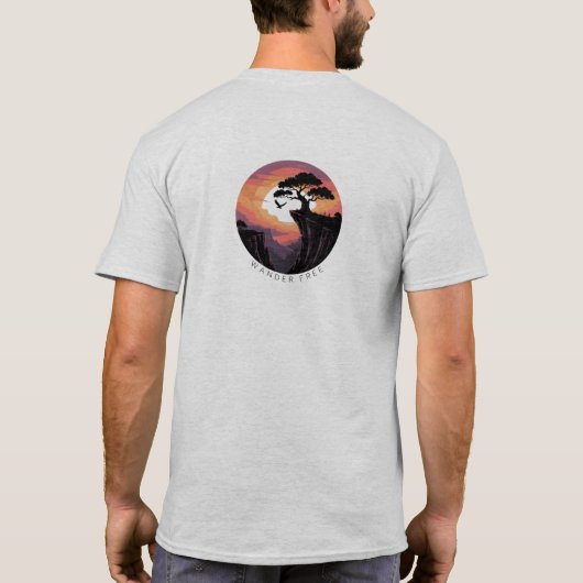 Männlicher T - Shirt (Rückseite)