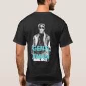 männlicher T - Shirt bequem lässig und locker (Rückseite)