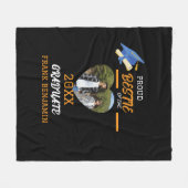 Männlicher T - Shirt Fleecedecke (Vorderseite (Horizontal))