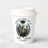 Männlicher T - Shirt Pappbecher (Vorderseite)