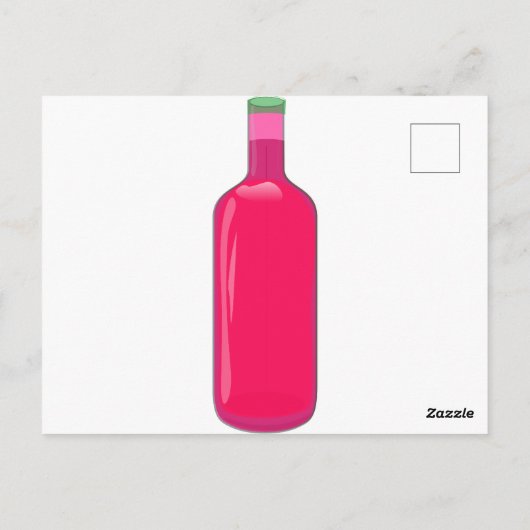 Männlicher T - Shirt Postkarte (Rückseite)