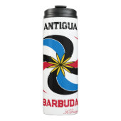 Männlicher T - Shirt Thermosbecher (Vorderseite)