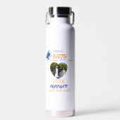 Männlicher T - Shirt Trinkflasche (Vorne)