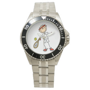 Männlicher Tennis-Spieler Armbanduhr