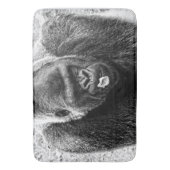 Männlicher Tieflandsilverback-Gorilla, Badematte (Vorderseite Vertikal)