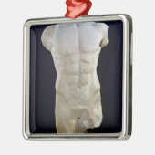 Männlicher Torso von Miletus, c.480 BC Silbernes Ornament (Links)