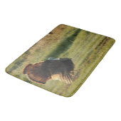 Männlicher Truthahn Jake Dusche Badewanne Matte (Schrägansicht)