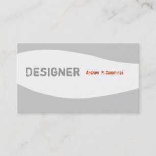 Männlicher Typ-minimale Designer-Entwürfe Visitenkarte