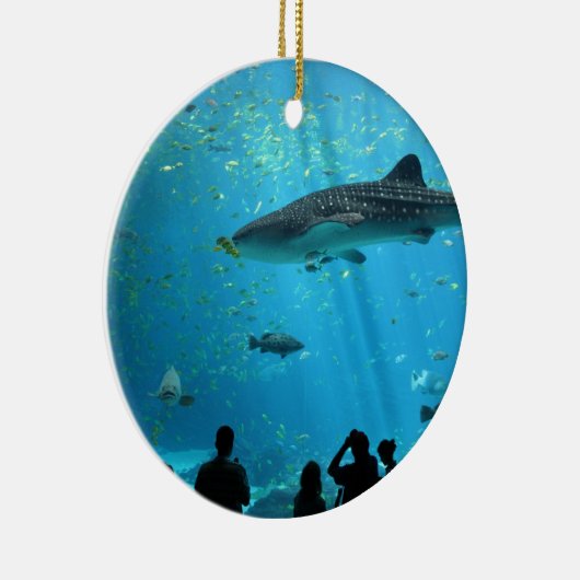 Männlicher Walhai Keramik Ornament (Rechts)