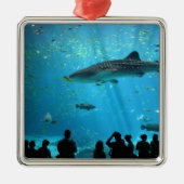Männlicher Walhai Silbernes Ornament (Vorne)