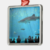 Männlicher Walhai Silbernes Ornament (Links)