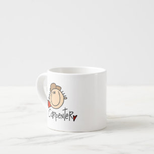 Männlicher Zimmermann Espressotasse