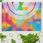 Männliches Antahkarana - Yang Antahkarana Geschirrtuch (Gefaltet)