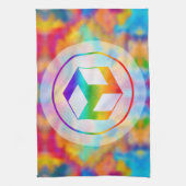 Männliches Antahkarana - Yang Antahkarana Geschirrtuch (Vertikal)