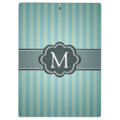 Männliches aquamarines blaue klemmbrett (Rückseite)