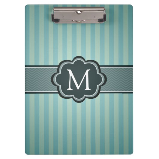Männliches aquamarines blaue klemmbrett (Vorderseite)