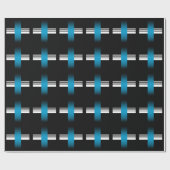 Männliches Geschenk der männlichen geometrischen Geschenkpapier (Flach)