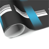 Männliches Geschenk der männlichen geometrischen Geschenkpapier (Rolleneckpunkt)