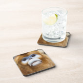 Männliches goldenes Affe Pygathrix roxellana Untersetzer (Rechte Seite)