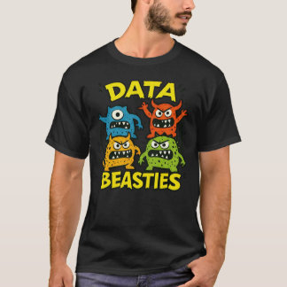 Männliches Growly Data Beasties (Team) T-Shirt