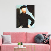 Männliches Portrait - Cranach the Young - c1564 Leinwanddruck (Insitu (Wohnzimmer))