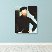 Männliches Portrait - Cranach the Young - c1564 Leinwanddruck (Insitu (Holzboden))
