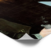 Männliches Portrait - Cranach the Young - c1564 Poster (Ecke)