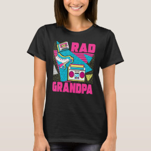 Männliches Rad Opa 90er Ästhetik Nostalgie 1990er T-Shirt