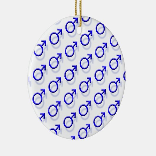 Männliches Sexsymbol Keramikornament (Rechts)