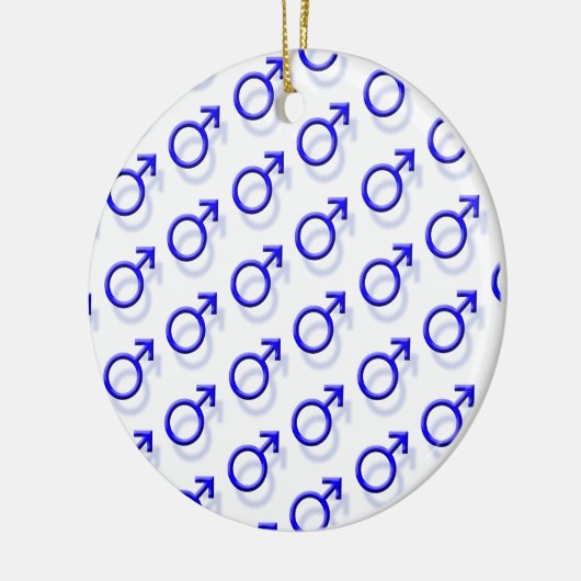 Männliches Sexsymbol Keramikornament (Links)