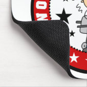 Männliches Welt-Schlechtestes-BBQ-Mauspad Mousepad (Ecke)