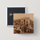 Männlichkeits-Stimmrecht-Aufstände in Hyde Park, Button (Vorne & Hinten)