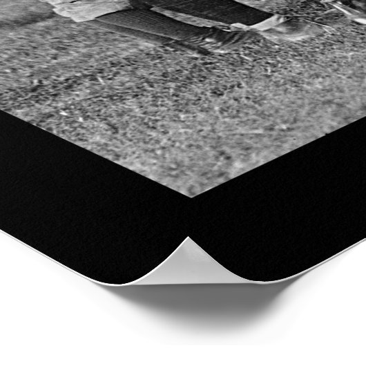 Mannschaft der Universität Columbia 1916 Poster (Ecke)