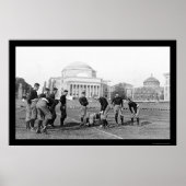 Mannschaft der Universität Columbia 1916 Poster (Vorne)
