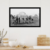 Mannschaft der Universität Columbia 1916 Poster (Küche)