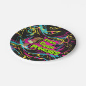 Mannschaft frischer Prinzessin Pappteller (Schrägansicht)