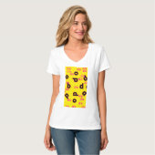 Mannschafts-Socken T-Shirt (Vorderseite Vollansicht)