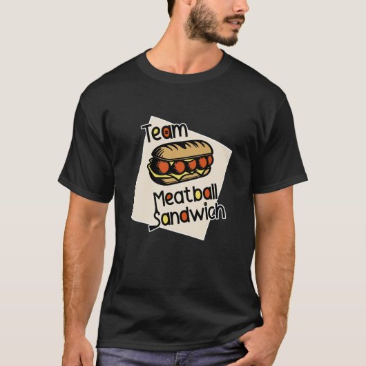 Mannschaftsballsandwich T-Shirt (Vorderseite)