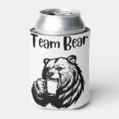 Mannschaftsbär Dosenkühler (Kanne Vorderseite)
