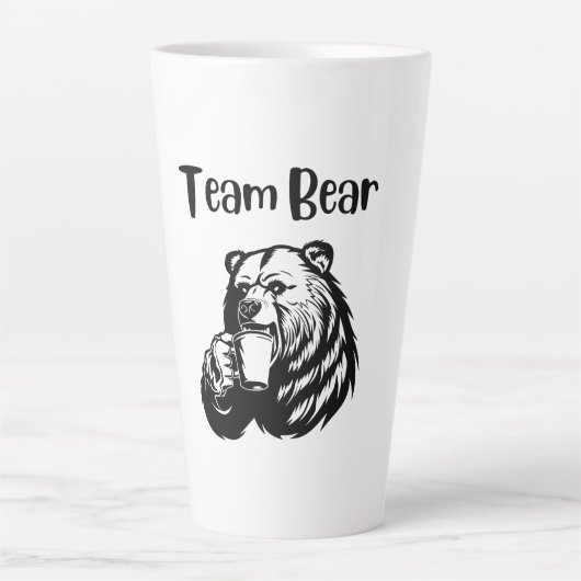 Mannschaftsbär Milchtasse (Vorderseite)