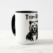 Mannschaftsbär Tasse (Vorderseite Links)